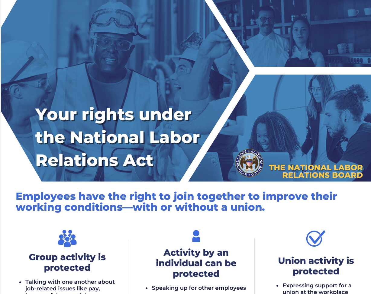 NLRB flyer