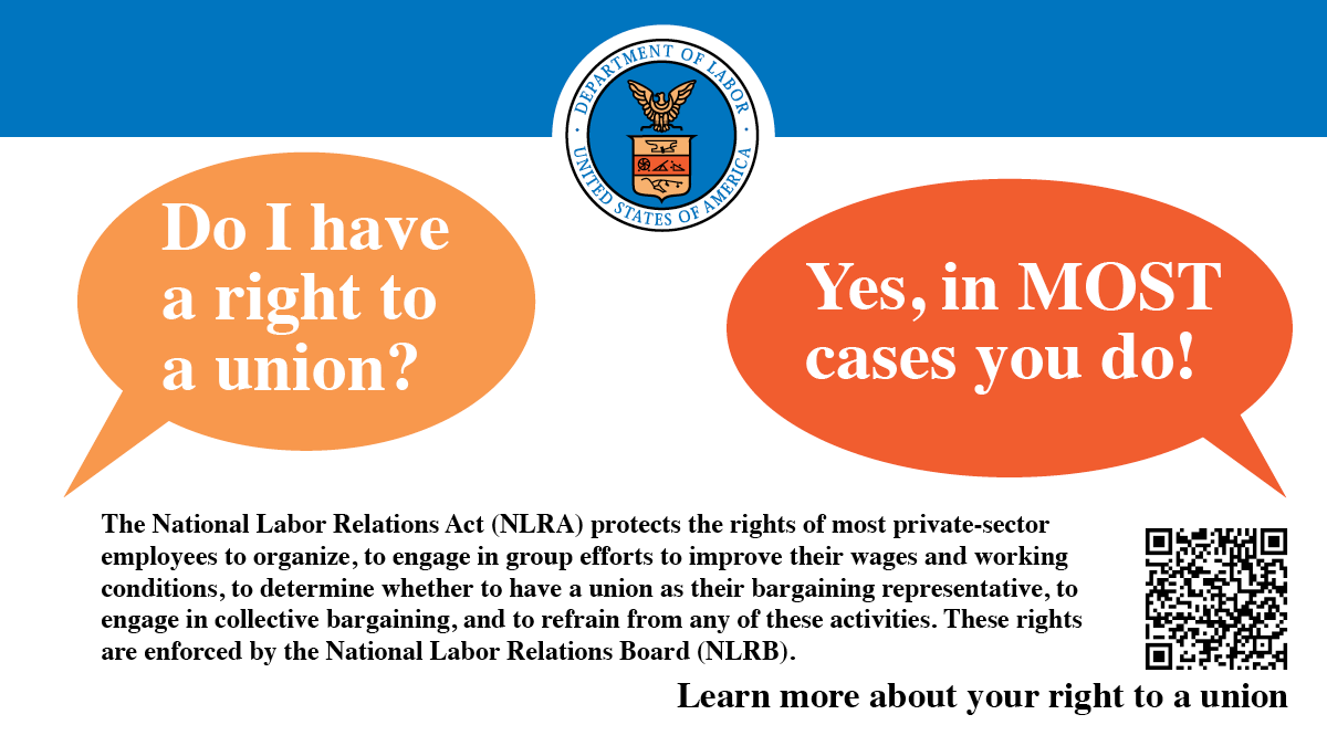 NLRA social media graphic